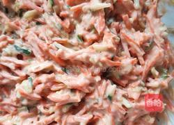 爱心小菜饼的做法图解5