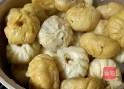 猪肉白菜水葱包子的做法图解3