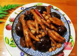 鲍汁花菇焖凤爪的做法图解11