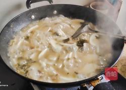 咸菜肉丝蘑菇年糕汤的做法图解8