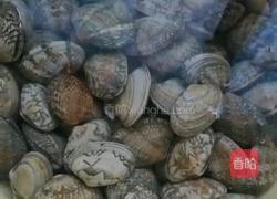 爆炒花甲的做法图解1