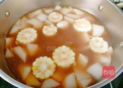 大脚菌玉米鸡汤的做法图解16
