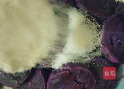 紫薯馒头卷的做法图解4