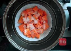 南瓜芝麻饼的做法图解2