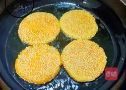 南瓜芝麻饼的做法图解11