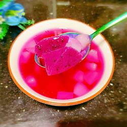 火龙果甜汤的做法[图]