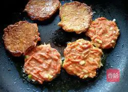 Quick breakfast carrot and egg pancake recipe 10