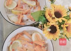 酸辣柠檬萝卜条的做法图解4