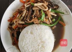 五彩盖浇饭的做法图解7