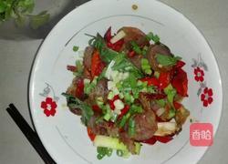 农家爆炒香肠的做法图解16