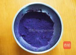 紫薯猫耳朵(油炸版)的做法图解3