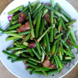 蒜苔炒肉的做法[图]