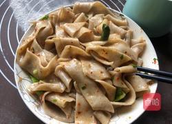 高仿版陕西油泼扯面的做法图解8