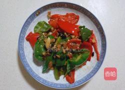 绝代双椒 豆豉煎椒 的做法图解6