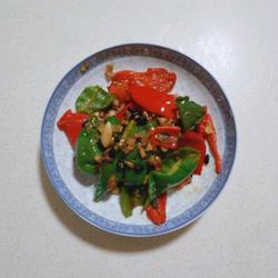 绝代双椒 豆豉煎椒 的做法[图]