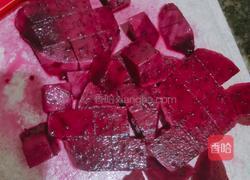 火龙果面的做法图解1