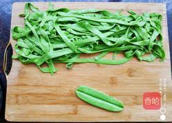 香菇鸡蛋酱菠菜面的做法图解7