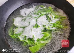 香菇鸡蛋酱菠菜面的做法图解9