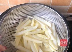 自制薯条的做法图解4