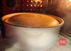 抹茶斑马纹戚风蛋糕的做法图解14