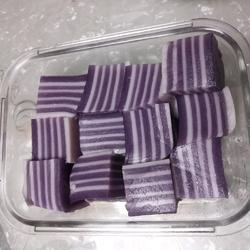 紫薯椰汁千层糕的做法[图]