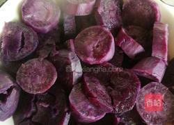 紫薯椰汁千层糕的做法图解3