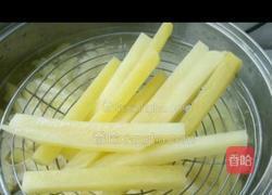 自制薯条的做法图解4