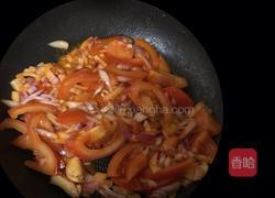 番茄洋葱酱意面的做法图解4