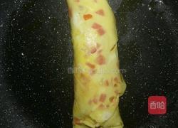 鸡蛋糯米卷饭的做法图解6