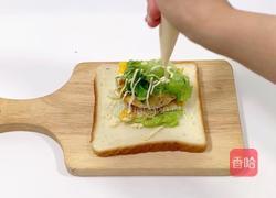 超萌超可爱的hellokitty三明治的做法图解3