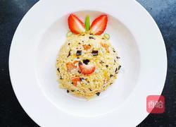 可爱蛋炒饭的做法图解6
