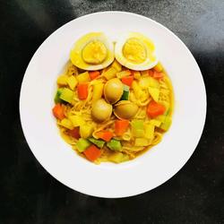 鲍鱼咖喱面的做法[图]