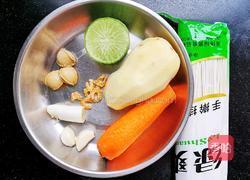 鲍鱼咖喱面的做法图解1