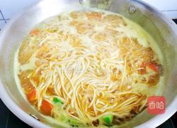 鲍鱼咖喱面的做法图解8