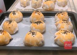 雪媚娘蛋黄酥的做法图解12