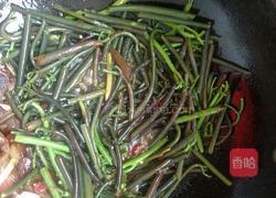 蕨菜炒腊肉的做法图解11