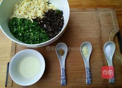 懒人版韭菜鸡蛋包子的做法图解2