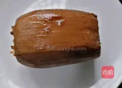 Illustration of how to make glutinous rice and lotus root 11