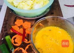 土鸡蛋炒娃娃菜的做法图解1