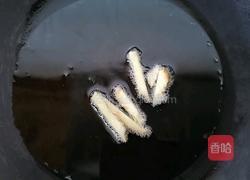 油菜炒虾仁的做法图解5