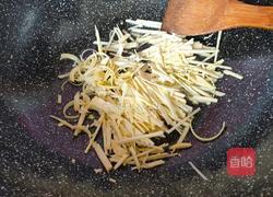 笋丝炒韭菜的做法图解6