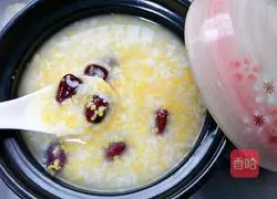 玉米渣粥的做法图解11