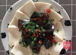 皮蛋豆腐的做法图解4