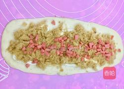 香葱火腿肉松面包的做法图解9
