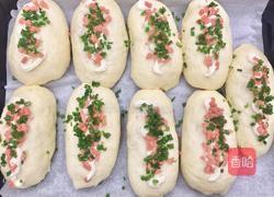 香葱火腿肉松面包的做法图解12