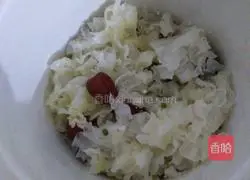 Tremella Mung Bean Soup Recipe Illustration 3