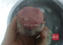 山药玫瑰红豆糕的做法图解5