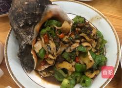 爆椒海螺的做法图解4
