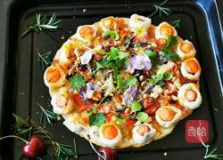 披萨 ～手抓饼版的做法图解10