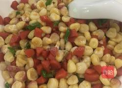 青椒火腿肠玉米的做法图解4